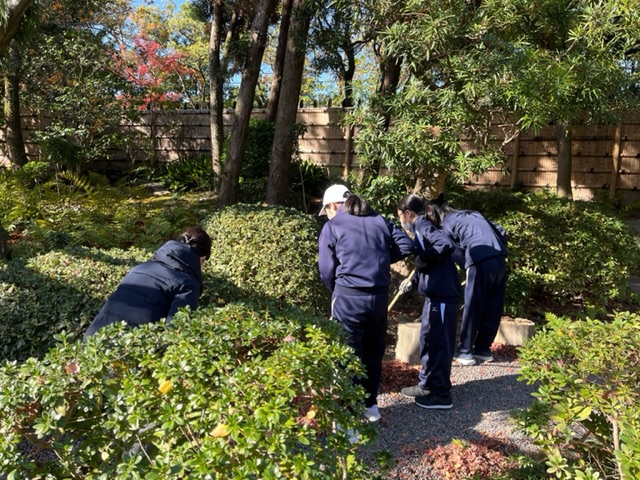 友泉中学校　清掃ボランティア